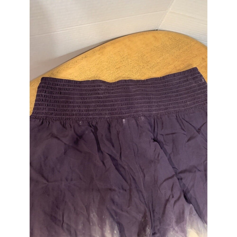 Easel Challis Tie Dye Small Pants Ombré~tie Closure~Bohemian Loose - Picture 8 of 8